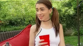 Joseline Kelly Is a Bratty College Co-ed Can Barely Handle Her Stepbros Big Dick