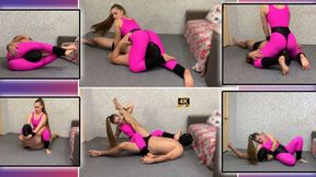 Wrestling in Biflex: Female Domination and Facesitting 4K - Ass Worship - Foot Worship - Ass Smothering - Nylon Clothing - Fighting - Ass Eating - Scissor Hold - Strong Girl - Muscle Girl - Workout - Muscle Worship - Foot Fetish - Mixed Wrestling