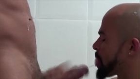 Muscular fucking sucking hard to big big ass