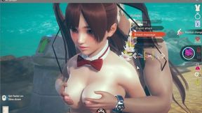 Ai Syoujyo [3d Hentai Game] Ep.15 Doing A Breast Massage To The Petite Trader Girl