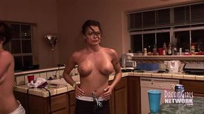 Late Night After Party With Hot Lesbians At Our Place