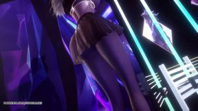 [MMD] Sistar - shake it ahri sexy striptease league of legends kda Korean dance