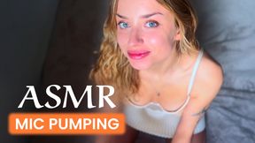 ASMR MIC PUMPING Sweet blonde Make You CUM Lissa Piccola