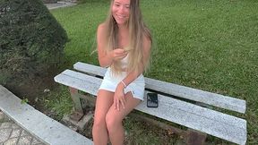 Blonde teen was in need of some help, for what she paid him off with her pussy POV