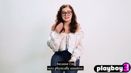 Big ass MILF interview and masturbation so hot pornstar enjoys solo action