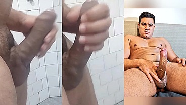 YURI GAÚCHO BIG COCK CUMSHOT - GIFT TO FANS #4
