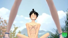 Luffy & Nami Heat Up Wano Nights – One Piece Hentai Fantasy
