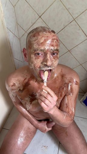 Ice cream and cum