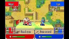 Fire Emblem Hentai Parody - Lyn is captured by Bandits