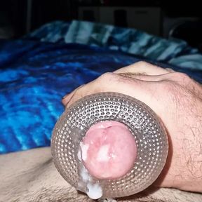 cum with my new toy