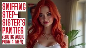 Cum in Stepsister&rsquo_s Panties - Audio Porn