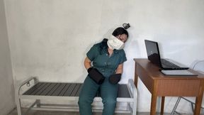 One spit mask for two inmates