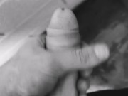 Risky wank at work
