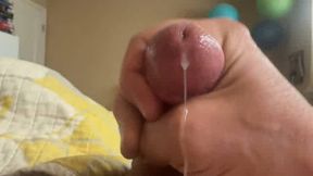 Close up cumshot