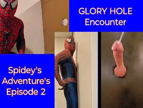 Cosplay Gloryhole Spiderman&#039;s BIG COCK and BIG Cumshot Spidey&#039;s Adventures Episode 2  Spidey encounters a nemesis Gloryhole