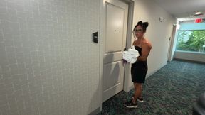 Hotel Furniture Fuck:Busty Maid Makes A Mess