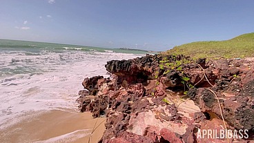 Messy Watersports Submission on a Secluded Beach