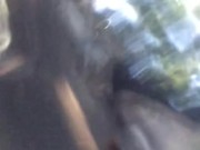 Con la Moto Siendo Sexy
