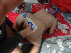 Muslim stepmom threesome home and enjoyed and ass First time hijab hardcore fucking my stepson big cock pussy ejaculation pussy