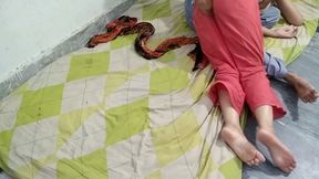 Sometimes Simple Plans Create Memorable Moments as Two Indian Adults Enjoy a Relaxed Evening Together (18+)