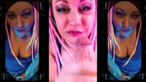 dominated by a shemale joi for gooning fagbois by goddess lana
