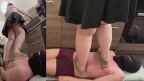 30 Minutes Trampling 3 Pairs of Boots Continuous