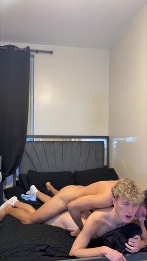 Bailey Fucks and Cums All Over Jake's Ass