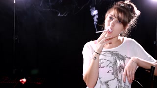 Brunette Teen Smoking Fetish
