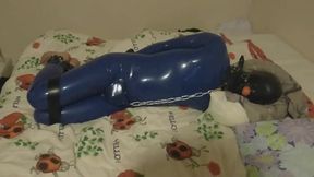 Session 1 (part 1) Latex Bondage Breathplay