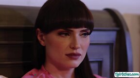 Transvestite natalie mars fucks the butt of her husband