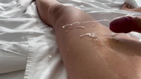 Parent spilled and jism copiously in the morning