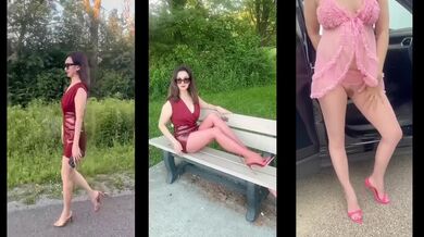 Chinese girl stripped bare in silky stockings