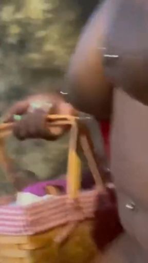 Outdoor Public Nude Mustabation with Vibrating Sex Toy