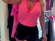 Naughty Golfing MILF!!