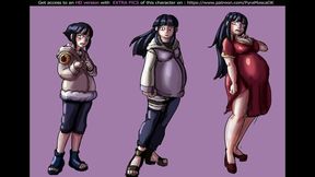 Pregnant Anime Babe Enjoys Belly Expansion & Inflation Delights