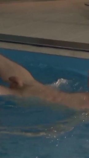 Exclusive video Bareback: Hot pool sex with handsome hunk and sexy horny guys