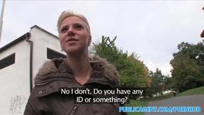 Pierced Blonde's Public Park Pounding