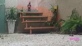 Bata uma punheta com a Espuleta num dia chuvoso completo