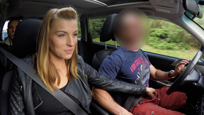 Quiet spot was perfect for guy to fuck young bitch for money