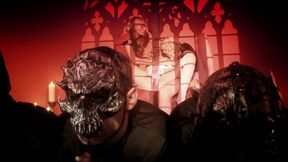 Secret society rituals are gangbang and anal sex