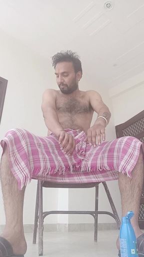 Desi young man enjoy sex with neighbour