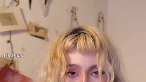 Social Media Creator @ElsaRainbow @Sextoy in the mouth & #Solo #Blonde #Nude porno sexy nsfw | Tik.Porn