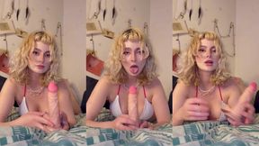Social Media Creator @ElsaRainbow @Sextoy in the mouth & #Solo #Blonde #Nude porno sexy nsfw | Tik.Porn