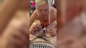 Chastity Cage Tease