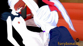 Pokemon Hentai - Cinderace fucks sexy bunny