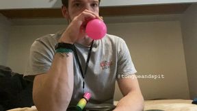 William Blowing Balloons Part9 Video1 - MP4