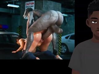 Claire Redfield gets bang by Zombie Hotty large weenie