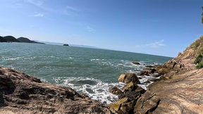 maya hyuga curtindo com as amigas safadas na praia do eden em guaruja