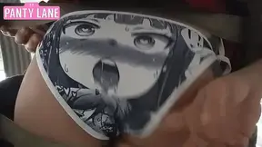 You're Under Where? Ahegao Bikini - Outdoor Upskirt View