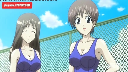 Hentai - Step Sister and Step Brother Almost Caught Fucking in the Pool